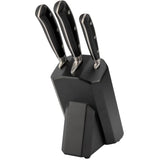 Kitchen Knife Set with Block - 4 Pc