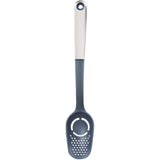 Nylon Slotted Spoon - Grey, 13"