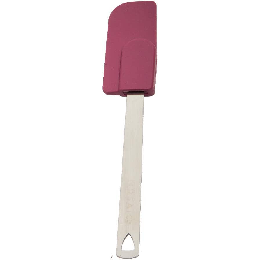 Silicone & Stainless Steel Mini Spatula - Assorted Colours, 7"