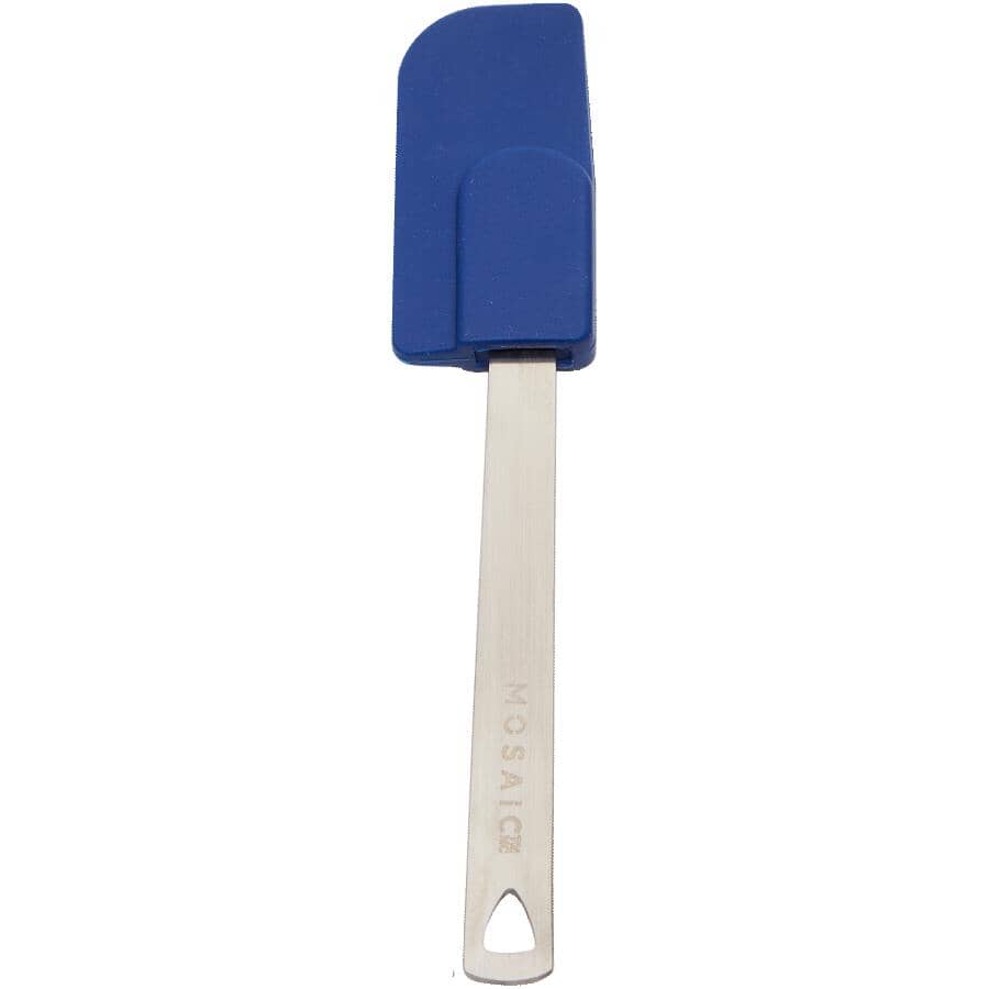 Silicone & Stainless Steel Mini Spatula - Assorted Colours, 7"