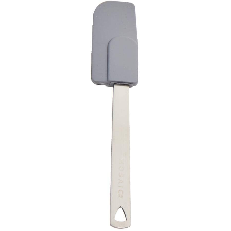 Silicone & Stainless Steel Mini Spatula - Assorted Colours, 7"