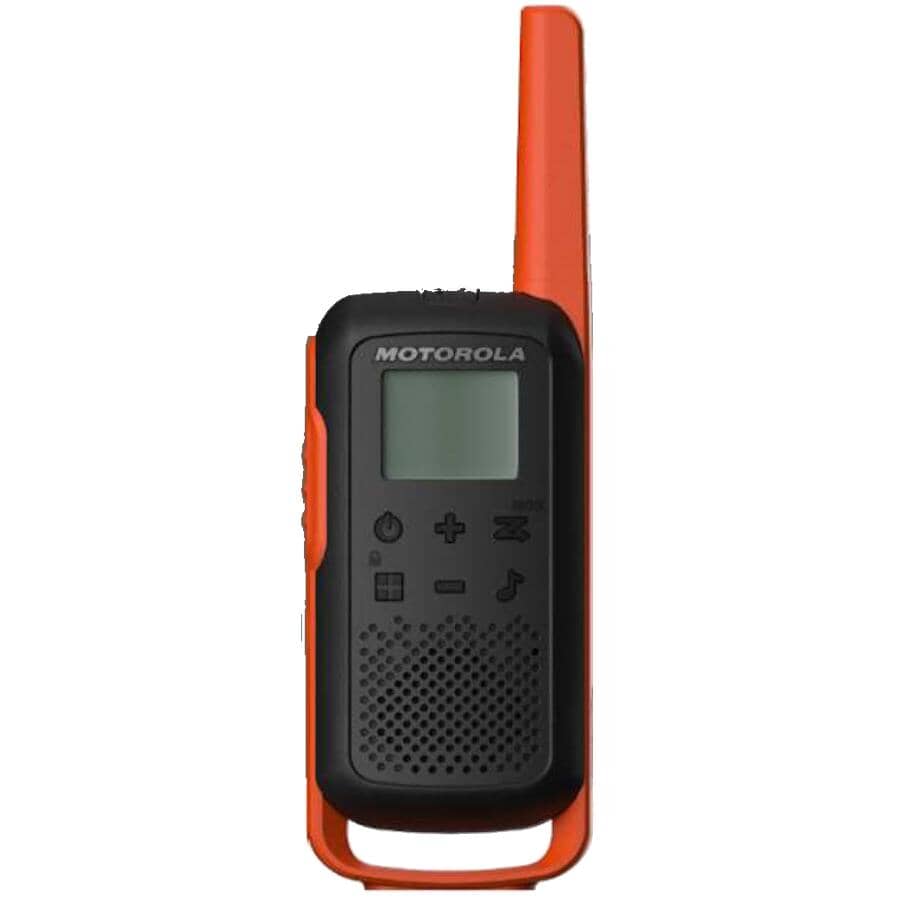 Talkabout T275 FRS / GMRS Rechargeable Two-Way Radios - 40 km Range, 2 Pack