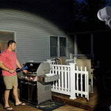 UltraBright Battery Operated Motion Sensor LED Spotlight - White, 300 Lumens