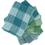 Cotton Dish Cloth - Assorted Colours, 12" x 12", 6 Pack