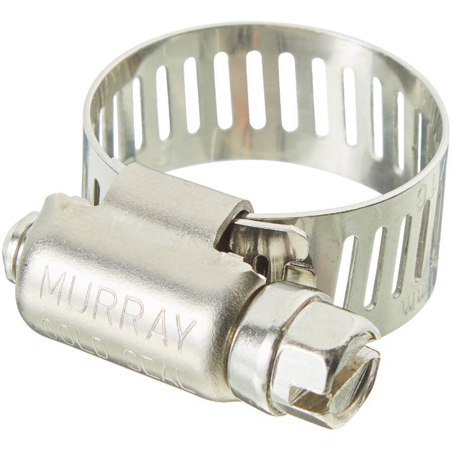 #8 3/4" Stainless Steel Hose Clamp