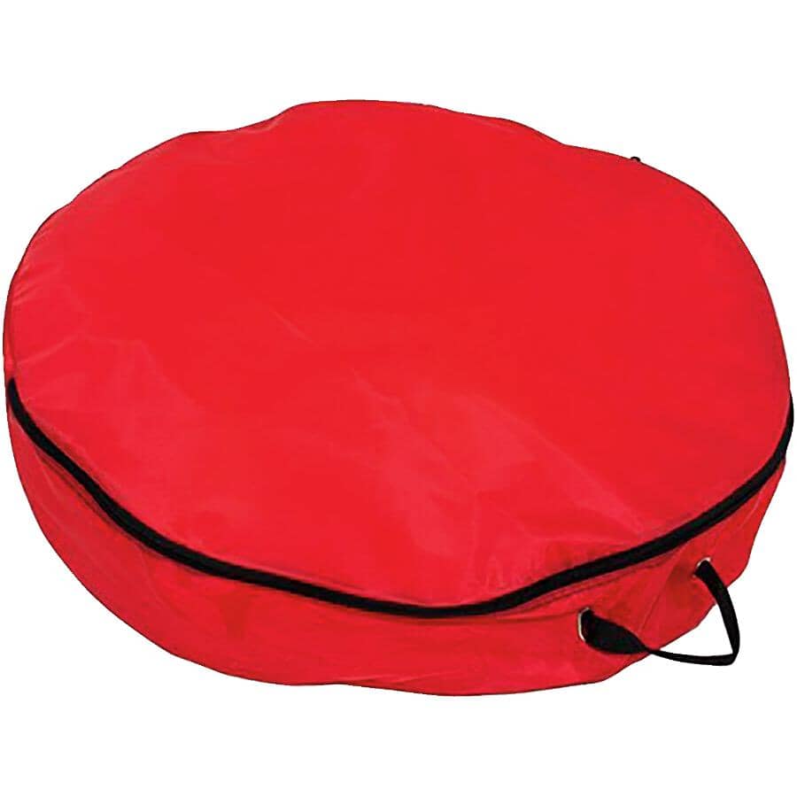 24" Wreath Storage Bag - Red