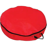 30" Wreath Storage Bag - Red