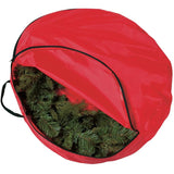 30" Wreath Storage Bag - Red