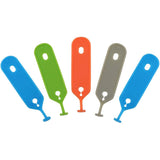 5 Pack Key Tag Identifiers