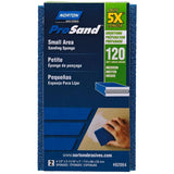 5X ProSand Small Area Sanding Sponge - Medium, 120G, 2 Pack