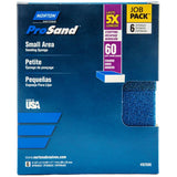 5X ProSand Small Area Sanding Sponge - Coarse, 60G, 6 Pack