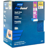 5X ProSand Small Area Sanding Sponge - Coarse, 60G, 6 Pack