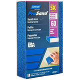 5X ProSand Small Area Sanding  Sponge - 60G, 4-1/2" x 2-11/16" x 1"