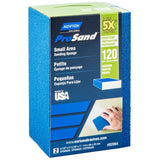 5X ProSand Small Area Sanding Sponge - Medium, 120G, 2 Pack