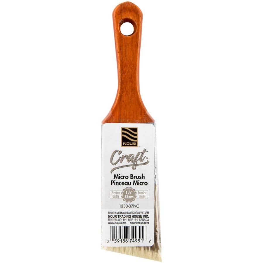Wax & Paint Micro Brush - 1.5"/38 mm