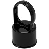 1-1/2" Black Line Fencing Post Cap - with 1-1/4" Ring