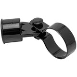 1-1/4" Black Link Rail End Assembly