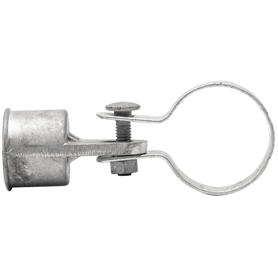 1-1/4" Galvanized  Link Rail End Assembly