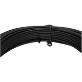 100' Black Vinyl Bottom Wire - 9 Gauge