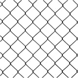 48"H x 42"W Black Chain Link Gate - with 2" Squares, 11 Gauge