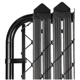 60" Black Chainlink Privacy Slats - 80 Pack