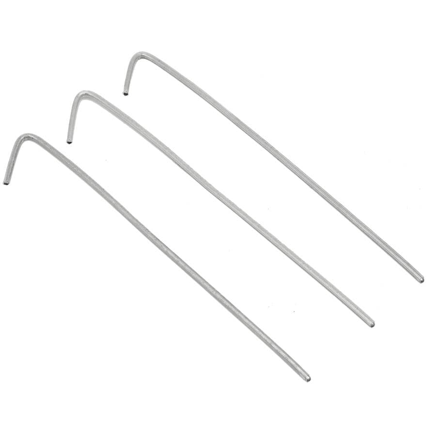 6.5" x 11 Gauge Clear Vinyl Fence Ties - 100 Pack