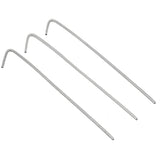 6.5" x 11 Gauge Clear Vinyl Fence Ties - 100 Pack