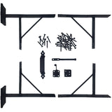 Heavy Duty Gate Corner Frame Brace Kit - with Hardware, 8 Pieces