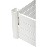 48" x 48" x 15" Premium Raised Garden Bed - White