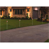 Red & White Fiberglass Driveway Marker - 72"