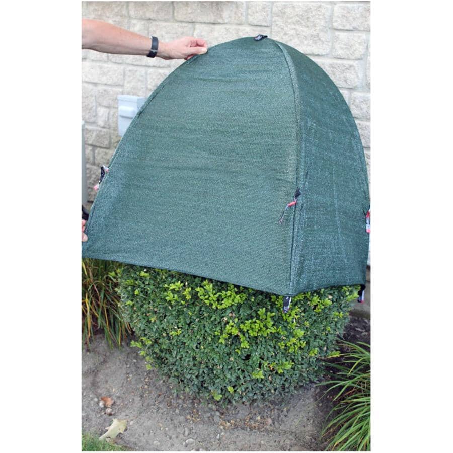 Winter Shrub Protector Cover - with Frame, 22" x 22" x 22"