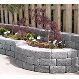 8" x 9" x 4" Country Retaining Wall Stone - Shadow Blend