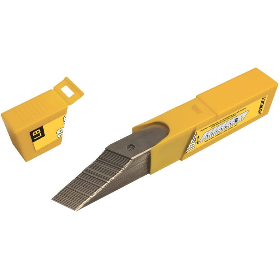 18 mm Silver Snap-Off Blades - 50 Pack