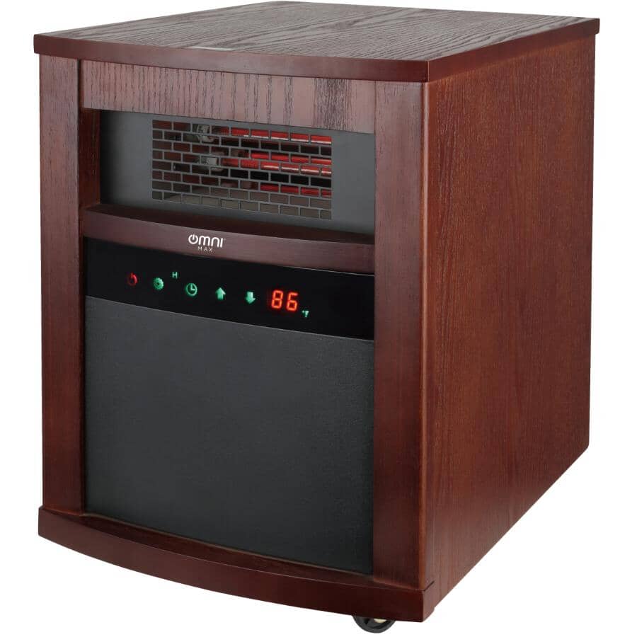 1500W Infrared Quartz Heater with 6 Elements