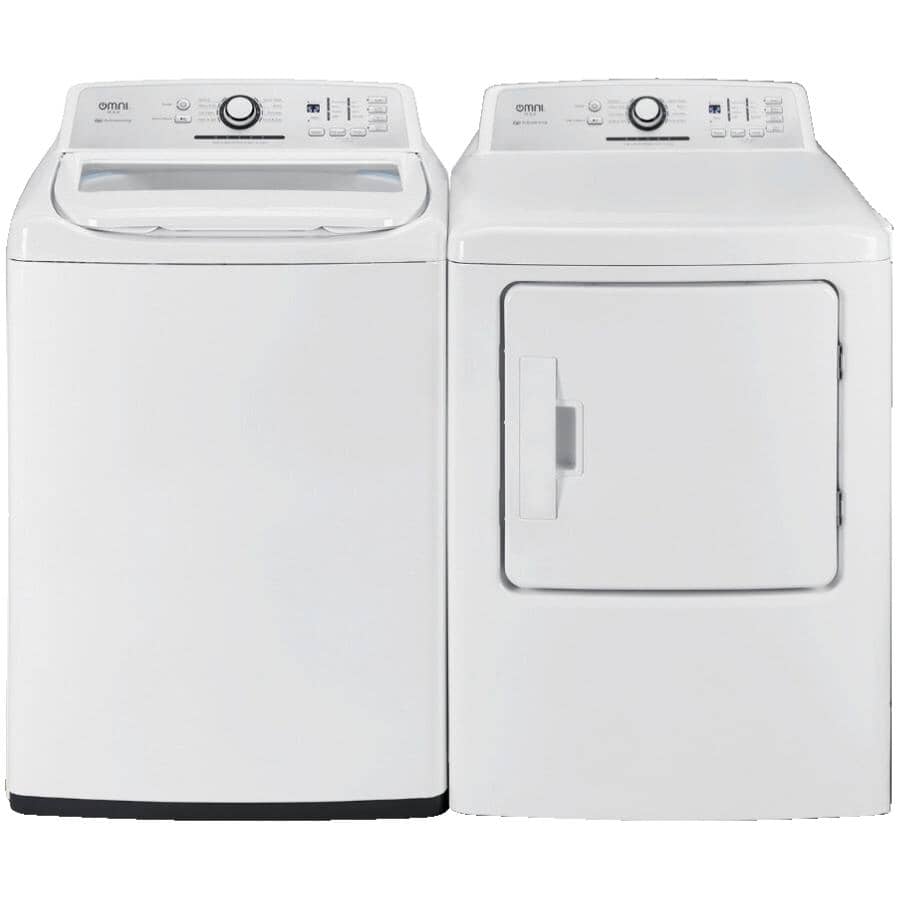 27" 6.7 cu. ft. Electric Front Load Dryer (CLADE67W) - White