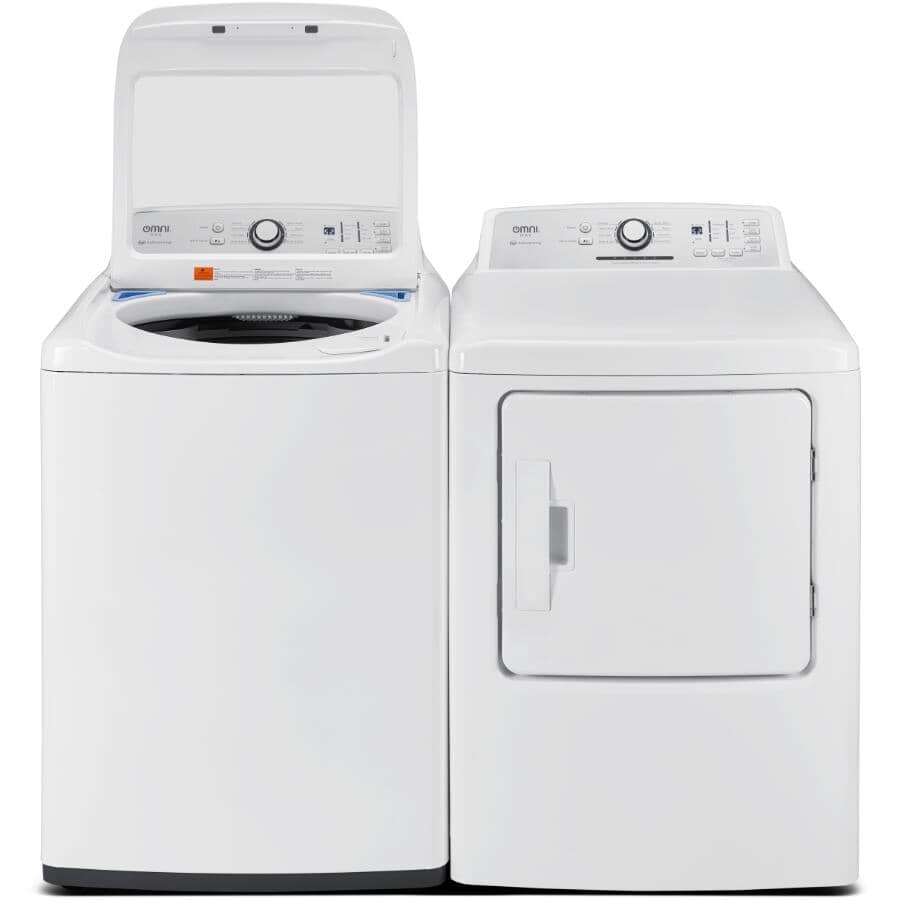 27" 6.7 cu. ft. Electric Front Load Dryer (CLADE67W) - White