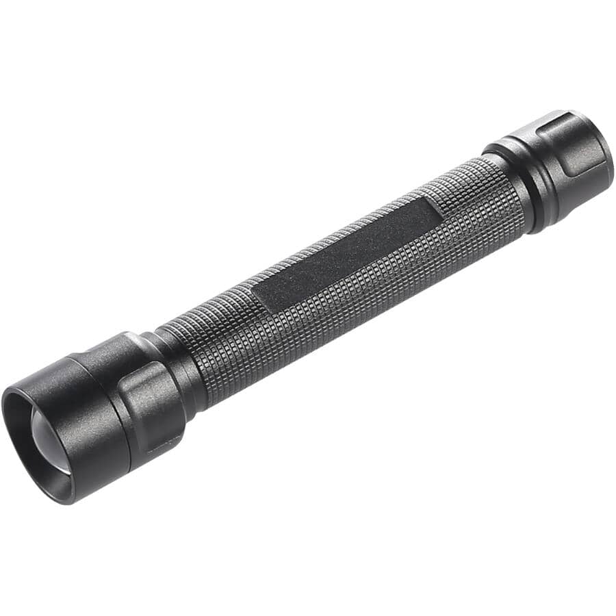 Multi-Functional LED Aluminum Flashlight with 2 AA Batteries