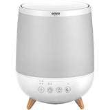 Top Fill Ultrasonic Humidifier with LED Light - 0.5 Gallon, White