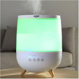 Top Fill Ultrasonic Humidifier with LED Light - 0.5 Gallon, White