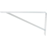 13" x 20" Heavy Duty White Shelf Bracket