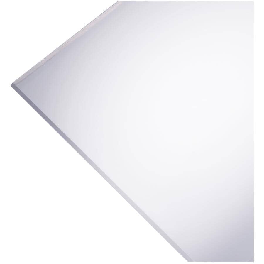.080" x 30" x 32" Clear Acrylic Sheet