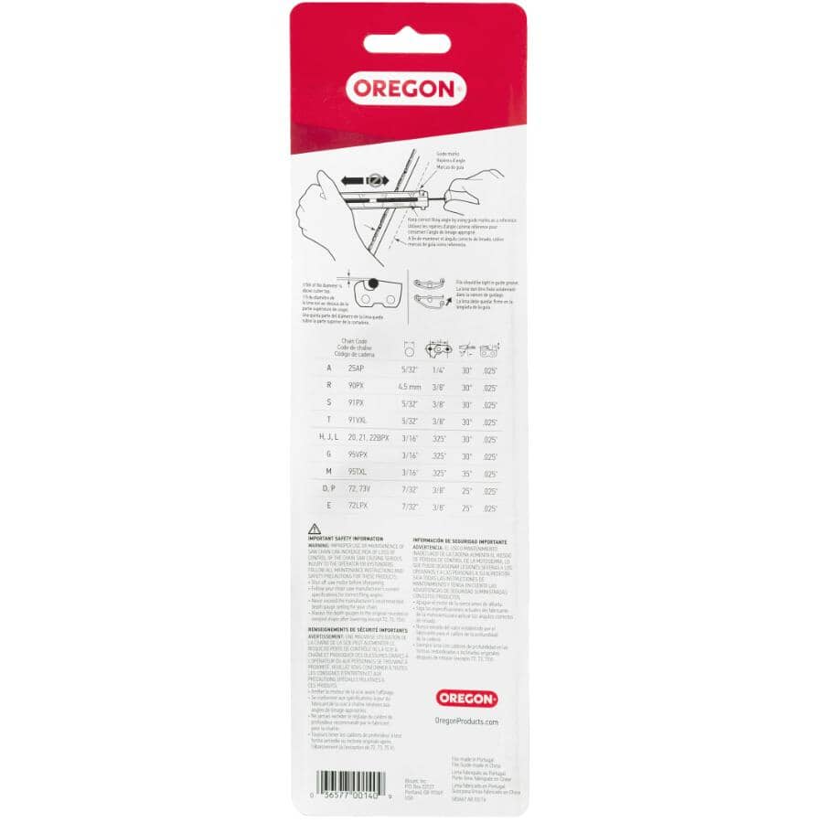 7/32" Chainsaw Filing Guide