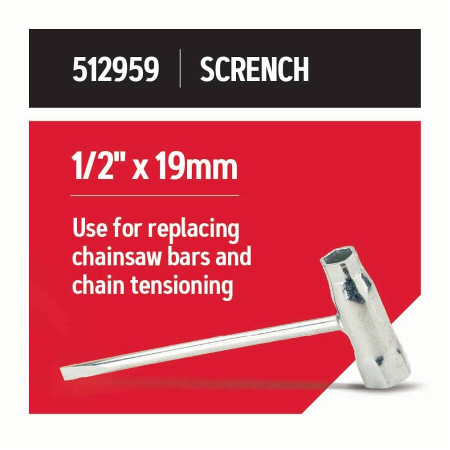 Chainsaw Scrench - 13 mm x 19 mm
