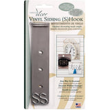2 Pack Stainless Steel "S" Hooks, for Vinyl Siding
