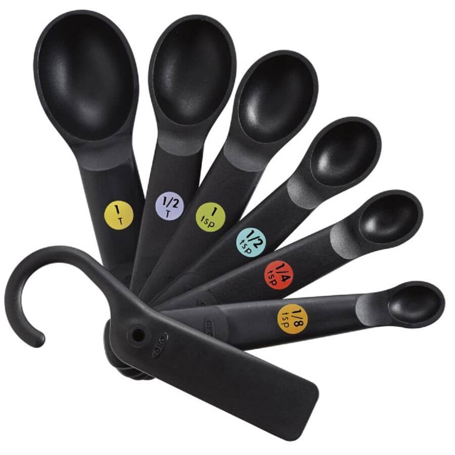 Plastic Measuring Spoon Set - 7 Piece