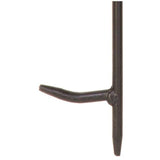 Steel Fireplace Poker - 30", Black