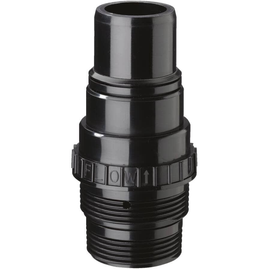 1-1/4" Check Valve -  ABS