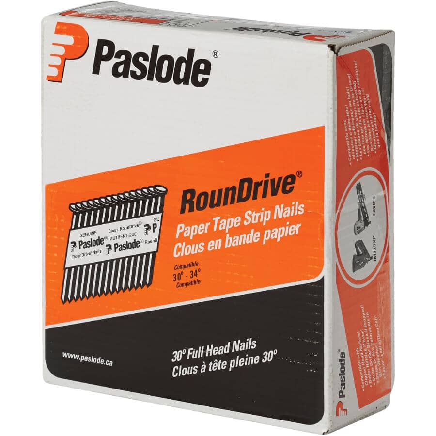 3-1/4" 30 Degree Smooth Strip Framing Nails - 3000 Pack