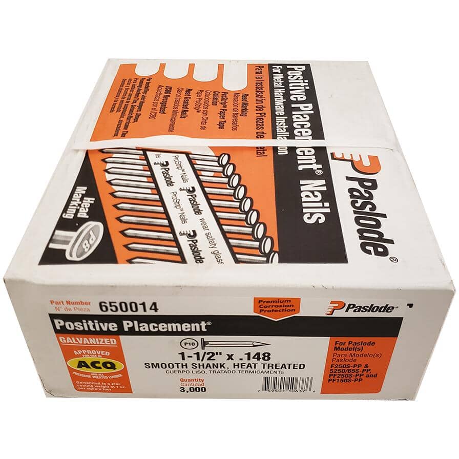 3000 Pack 1-1/2" Hop Dipped Galvanized Joist Hanger Nails