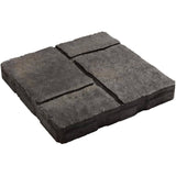 2" x 15-3/4" x 15-3/4" Quadral Charcoal Patio Stone Slab - Shadow Blend